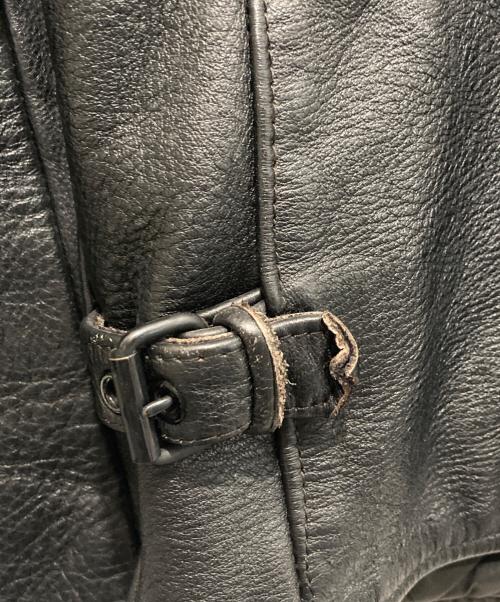 HARLEY-DAVIDSON（ハーレーダビッドソン）HARLEY-DAVIDSON (ハーレーダビッドソン) レザージャケット ブラック サイズ:40の古着・服飾アイテム