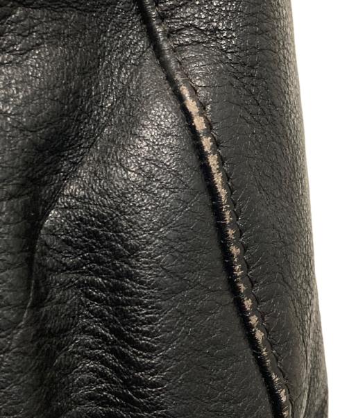 HARLEY-DAVIDSON（ハーレーダビッドソン）HARLEY-DAVIDSON (ハーレーダビッドソン) レザージャケット ブラック サイズ:40の古着・服飾アイテム