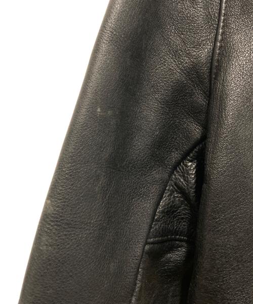 HARLEY-DAVIDSON（ハーレーダビッドソン）HARLEY-DAVIDSON (ハーレーダビッドソン) レザージャケット ブラック サイズ:40の古着・服飾アイテム