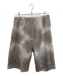 DIESEL（ディーゼル）の古着「ウォッシュ加工スウェットハーフパンツ」｜グレー