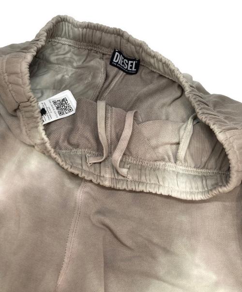 DIESEL（ディーゼル）DIESEL (ディーゼル) ウォッシュ加工スウェットハーフパンツ グレー サイズ:Sの古着・服飾アイテム