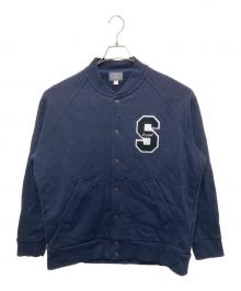 SUNSPEL×EDIFICE（サンスペル×エディフィス）の古着「別注Sweat award jacket」｜ネイビー