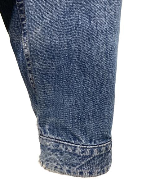 LAND'S END（ランズエンド）LAND'S END (ランズエンド) コーデュロイ切替デニムジャケット インディゴ サイズ:Mの古着・服飾アイテム