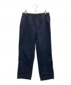 stussyステューシー）の古着「BEACH PANT COTTON TWILL」｜ネイビー