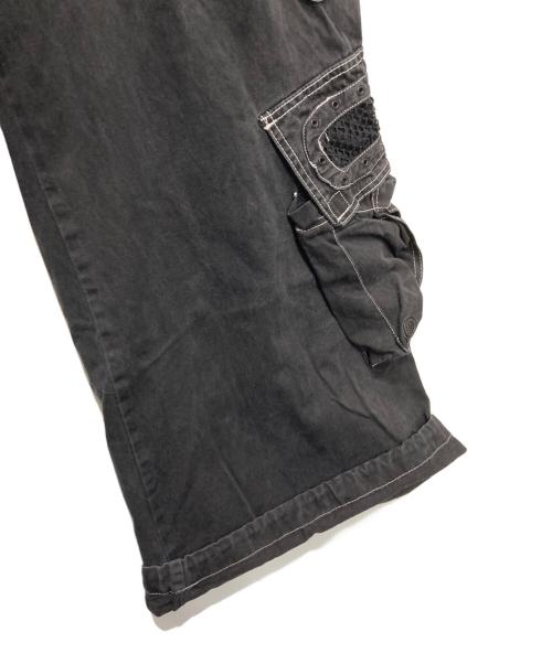 TRIPP NYC（トリップニューヨークシティー）TRIPP NYC (トリップニューヨークシティー) デザインカーゴパンツ ブラック サイズ:Ⅼの古着・服飾アイテム