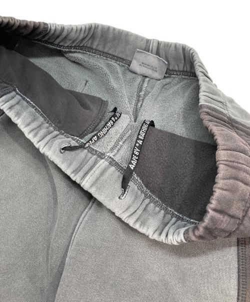 Aape BY A BATHING APE（エーエイプ バイ アベイシングエイプ）AAPE BY A BATHING APE (エーエイプ バイ アベイシングエイプ) ムーンフェイス刺繍スウェットショーツ グレー サイズ:Lの古着・服飾アイテム