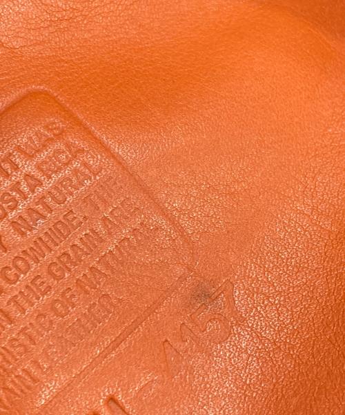 COACH（コーチ）COACH (コーチ) レザートートバッグ オレンジの古着・服飾アイテム