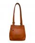 COACH (コーチ) レザートートバッグ オレンジ：7000円