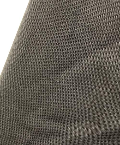 The CLASIK（ザ クラシック）The CLASIK (ザ クラシック) DORMEUIL TONIK WOOL  バンドカラーシャツ グレー サイズ:48の古着・服飾アイテム