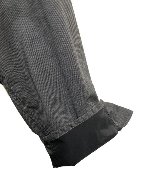 BASISBROEK（バージスブルック）BASISBROEK (バージスブルック) ウールブレンドスタンドカラーコート グレー サイズ:5の古着・服飾アイテム