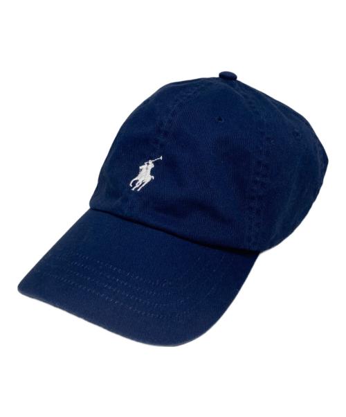 POLO RALPH LAUREN（ポロ・ラルフローレン）POLO RALPH LAUREN (ポロ・ラルフローレン) CLASSIC SPORT CAP ネイビーの古着・服飾アイテム