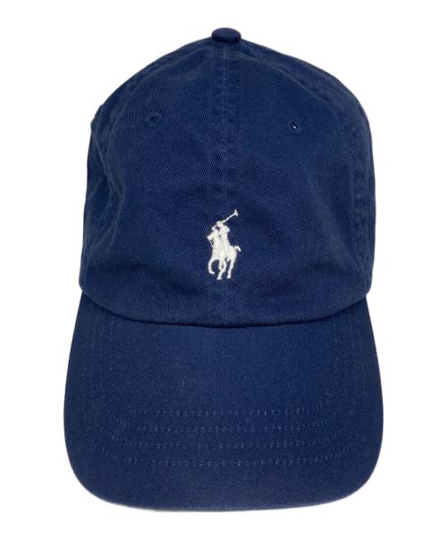 POLO RALPH LAUREN（ポロ・ラルフローレン）POLO RALPH LAUREN (ポロ・ラルフローレン) CLASSIC SPORT CAP ネイビーの古着・服飾アイテム