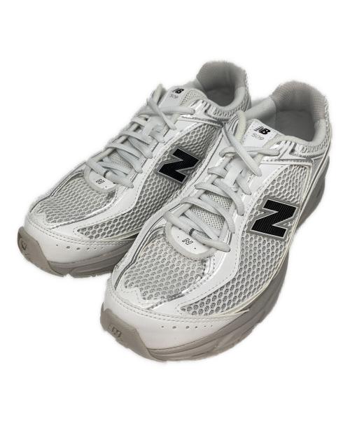 NEW BALANCE（ニューバランス）NEW BALANCE (ニューバランス) ローカットスニーカー ホワイト サイズ:US6.5の古着・服飾アイテム