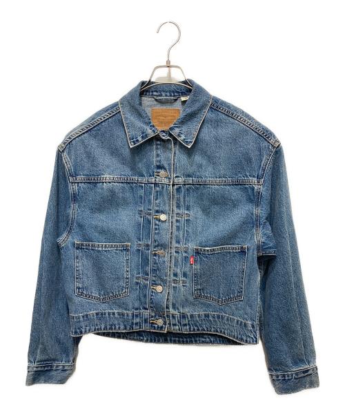 LEVI'S PReMIUM（リーバイス プレミアム）LEVI'S PReMIUM (リーバイス プレミアム) SLOBE IENA (スローブ イエナ) 【別注】BALLON SLEEVE TRUCKER JACKET インディゴ サイズ:Sの古着・服飾アイテム