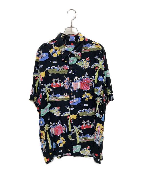 reyn spooner（レイン スプナー）reyn spooner (レイン スプナー) アロハシャツ ブラック サイズ:Ⅼの古着・服飾アイテム