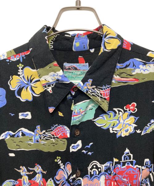 reyn spooner（レイン スプナー）reyn spooner (レイン スプナー) アロハシャツ ブラック サイズ:Ⅼの古着・服飾アイテム