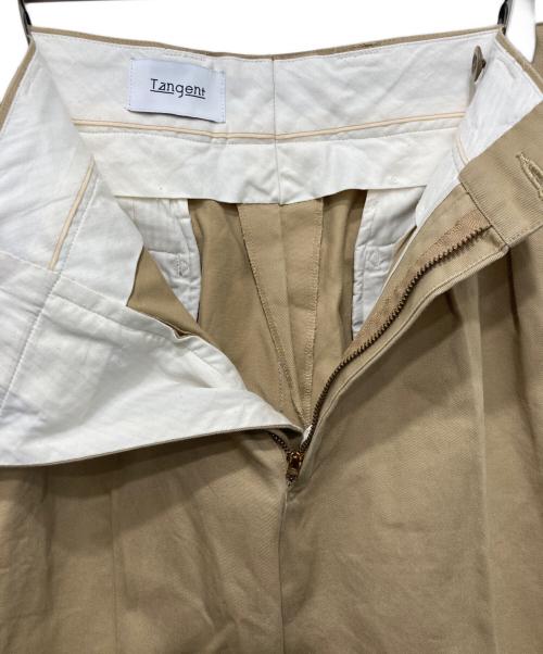 Tangent（タンジェント）Tangent (タンジェント) GEORGES WIDE ベージュ サイズ:46の古着・服飾アイテム