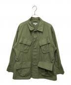 Engineered Garmentsエンジニアド ガーメンツ）の古着「Jungle Fatigue Jacket - Cotton Ripstop」｜カーキ