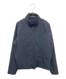 DESCENTE（デサント）の古着「ハードシェルハリントンジャケット」｜ネイビー