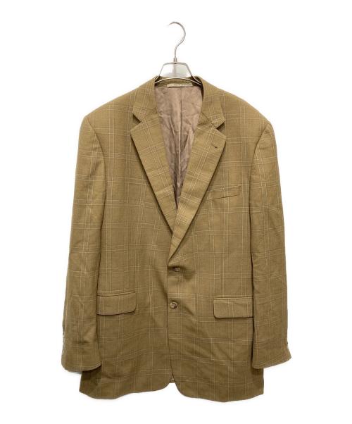 BURBERRY LONDON（バーバリーロンドン）BURBERRY LONDON (バーバリーロンドン) チェックテーラードジャケット ベージュ サイズ:不明の古着・服飾アイテム