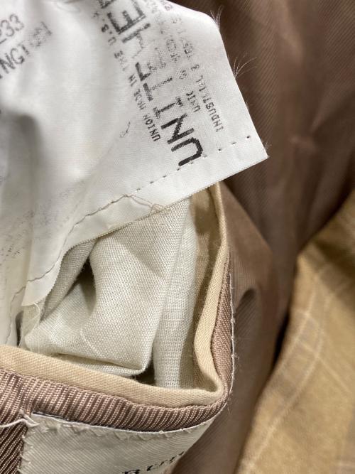 BURBERRY LONDON（バーバリーロンドン）BURBERRY LONDON (バーバリーロンドン) チェックテーラードジャケット ベージュ サイズ:不明の古着・服飾アイテム