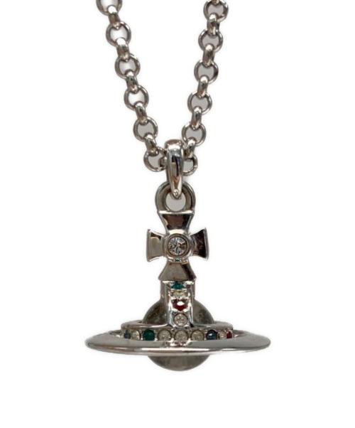 Vivienne Westwood（ヴィヴィアンウエストウッド）Vivienne Westwood (ヴィヴィアンウエストウッド) スモールオーブネックレス シルバーの古着・服飾アイテム