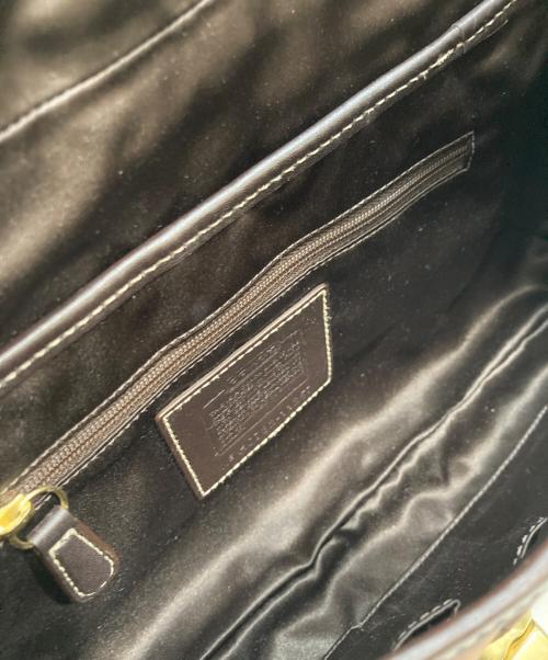COACH（コーチ）COACH (コーチ) エルゴ シグネチャーワンショルダーバッグ ブラウンの古着・服飾アイテム