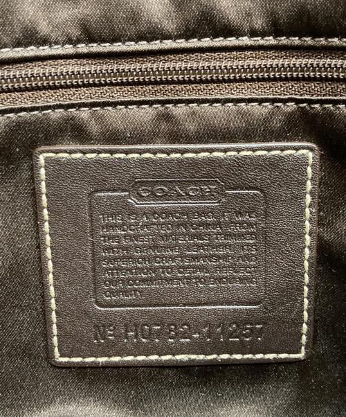 COACH（コーチ）COACH (コーチ) エルゴ シグネチャーワンショルダーバッグ ブラウンの古着・服飾アイテム