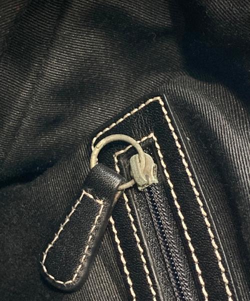 COACH（コーチ）COACH (コーチ) シグネチャーショルダーバッグ ブラックの古着・服飾アイテム