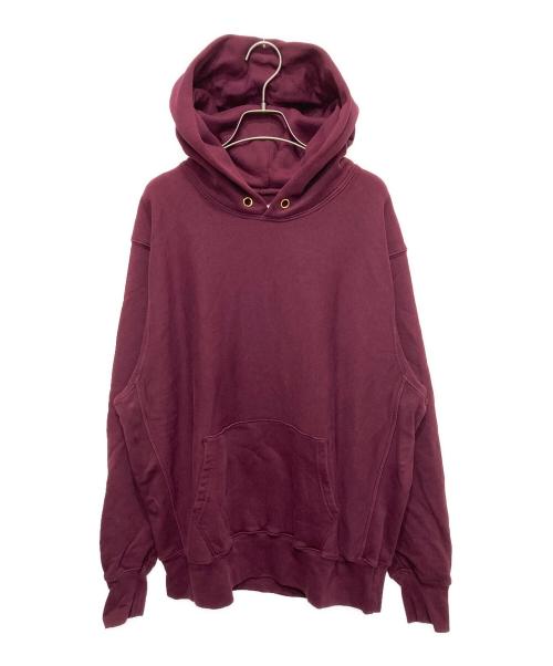 LES TIEN（レスティエン）LES TIEN (レスティエン) パーカー ボルドー サイズ:sの古着・服飾アイテム