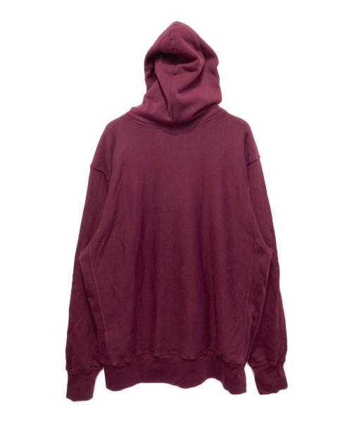 LES TIEN（レスティエン）LES TIEN (レスティエン) パーカー ボルドー サイズ:sの古着・服飾アイテム