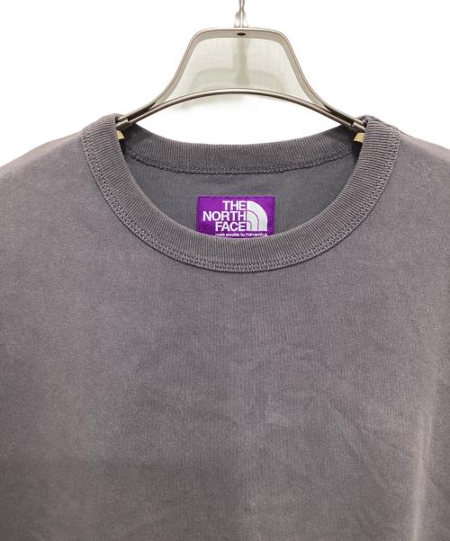 THE NORTHFACE PURPLELABEL（ザ・ノースフェイス パープルレーベル）THE NORTHFACE PURPLELABEL (ザ・ノースフェイス パープルレーベル) ガーメントダイ フィールド ロングスリーブ Tシャツ グレー サイズ:Ｓの古着・服飾アイテム