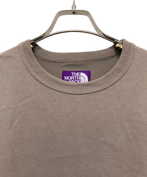 THE NORTHFACE PURPLELABEL（ザ・ノースフェイス パープルレーベル）THE NORTHFACE PURPLELABEL (ザ・ノースフェイス パープルレーベル) ガーメントダイ フィールド ロングスリーブ Tシャツ ベージュ サイズ:Sの古着・服飾アイテム
