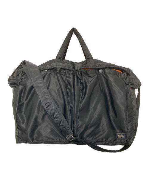 PORTER（ポーター）PORTER (ポーター) タンカー2WAYボストンバッグ ブラックの古着・服飾アイテム