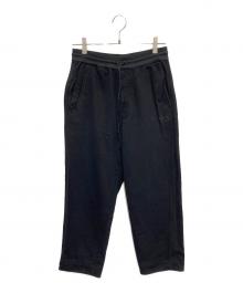 Y-3（ワイスリー）の古着「CLASSIC TERRY CROPPED PANTS」｜ブラック