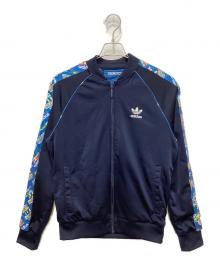 adidas（アディダス）の古着「リバーシブルトラックジャケット」｜ネイビー