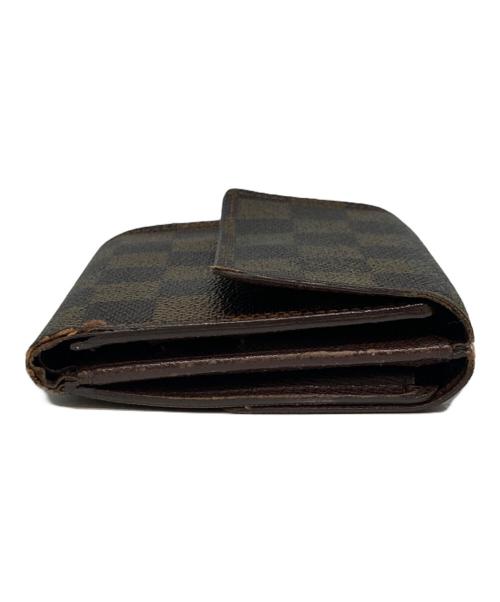 LOUIS VUITTON（ルイ ヴィトン）LOUIS VUITTON (ルイ ヴィトン) 2つ折り財布 ブラウンの古着・服飾アイテム