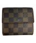 LOUIS VUITTON (ルイ ヴィトン) 2つ折り財布 ブラウン：8000円