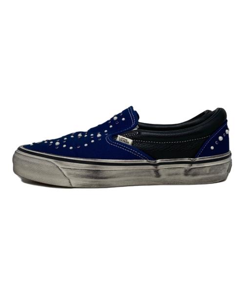 VANS（ヴァンズ）VANS (ヴァンズ) PREMIUM CLASSIC SLIP-ON 98 ネイビー サイズ:US10の古着・服飾アイテム
