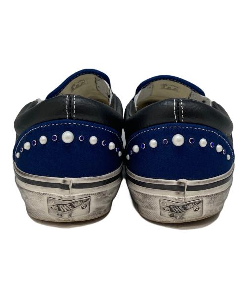 VANS（ヴァンズ）VANS (ヴァンズ) PREMIUM CLASSIC SLIP-ON 98 ネイビー サイズ:US10の古着・服飾アイテム