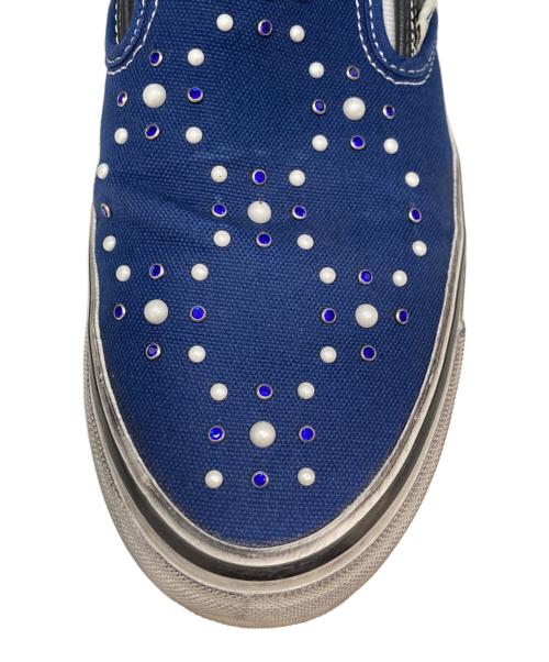 VANS（ヴァンズ）VANS (ヴァンズ) PREMIUM CLASSIC SLIP-ON 98 ネイビー サイズ:US10の古着・服飾アイテム