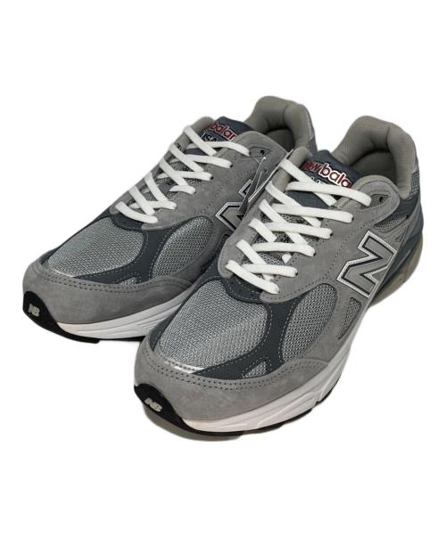 NEW BALANCE（ニューバランス）NEW BALANCE (ニューバランス) 990V3ローカットスニーカー グレー サイズ:US9の古着・服飾アイテム