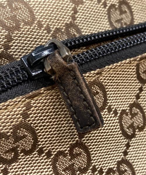 GUCCI（グッチ）GUCCI (グッチ) GGキャンバスワンショルダーバッグ ベージュの古着・服飾アイテム
