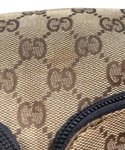 GUCCI（グッチ）GUCCI (グッチ) GGキャンバスワンショルダーバッグ ベージュの古着・服飾アイテム
