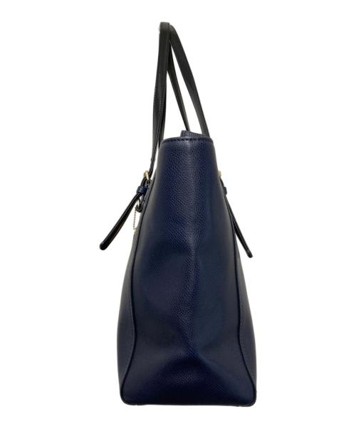 COACH（コーチ）COACH (コーチ) ロックキャリーオールトートバッグ ネイビーの古着・服飾アイテム