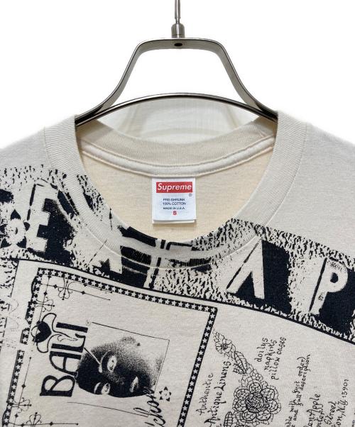 SUPREME（シュプリーム）Supreme (シュプリーム) COLLAGE TEE アイボリー サイズ:Sの古着・服飾アイテム