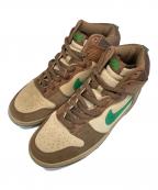 NIKE SBナイキエスビー）の古着「DUNK HIGH PREMIUM SB」｜ブラウン×グリーン