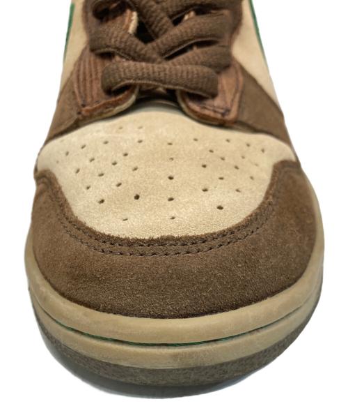 NIKE SB（ナイキエスビー）NIKE SB (ナイキエスビー) DUNK HIGH PREMIUM SB ブラウン×グリーン サイズ:27.5ｃｍの古着・服飾アイテム