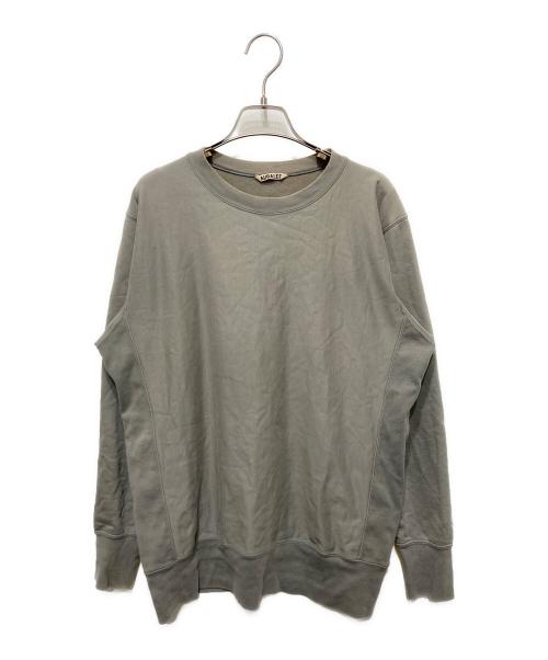 AURALEE（オーラリー）AURALEE (オーラリー) SUPER HIGH GAUGE SWEAT グレー サイズ:4の古着・服飾アイテム