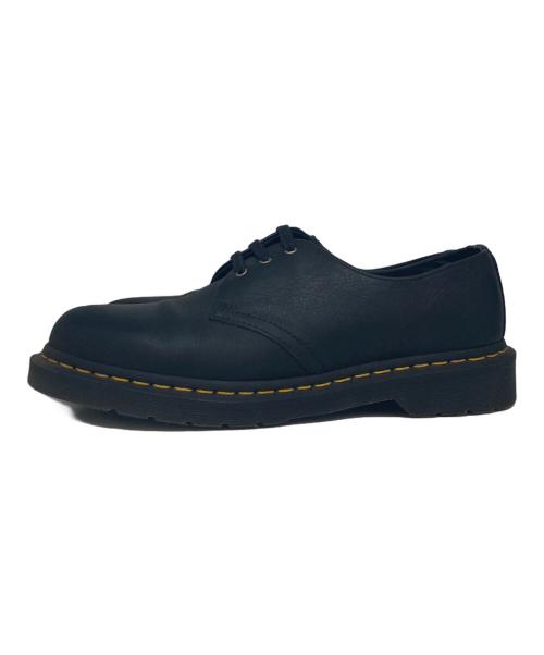 Dr.Martens（ドクターマーチン）Dr.Martens (ドクターマーチン) 3ホールレザーシューズ ブラック サイズ:UK8の古着・服飾アイテム